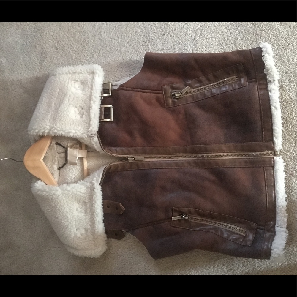 Michael Kors Aviator Vest Large